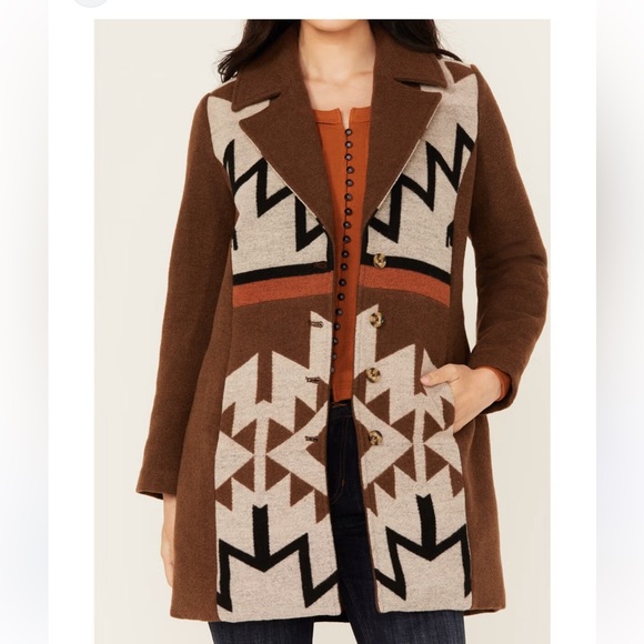 Idyllwind Winton Southwestern Print Coat - Picture 2 of 3